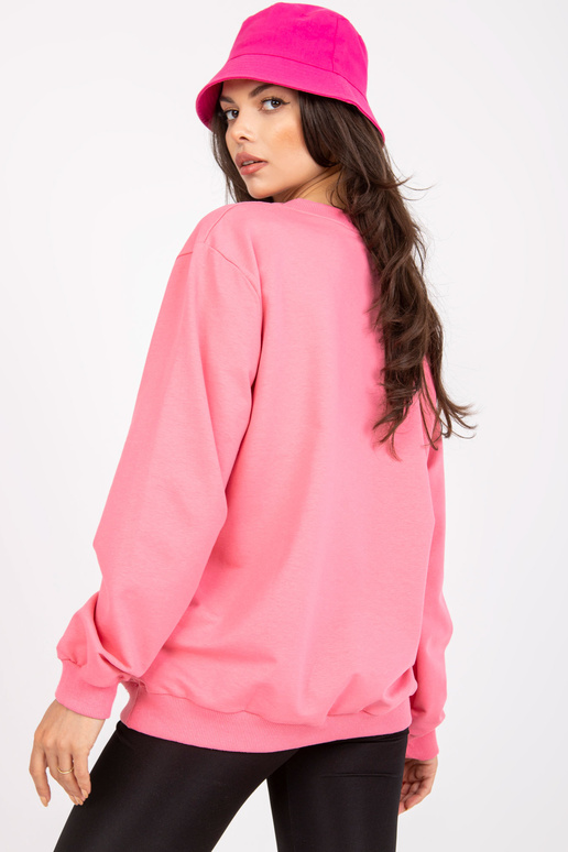 Rozā melns sieviešu džemperis bez... Rozā melns sieviešu džemperis bez...