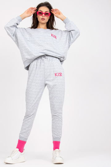 Pelēks melanža džemperu...