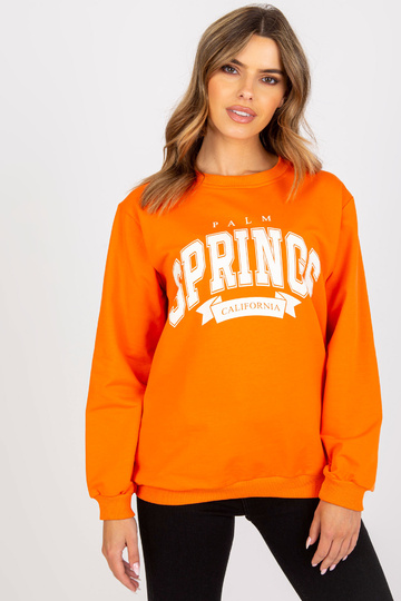 Oranžbalts džemperis ar...