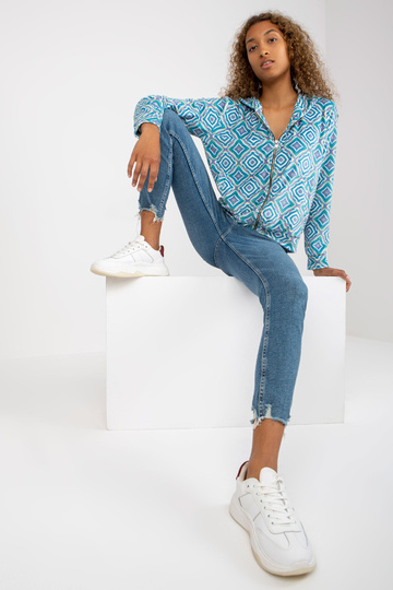 Gaiši zils velūra sporta...