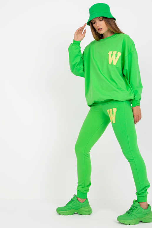 Gaiši zaļš Divdaļīgs kokvilnas... Gaiši zaļš Divdaļīgs kokvilnas...