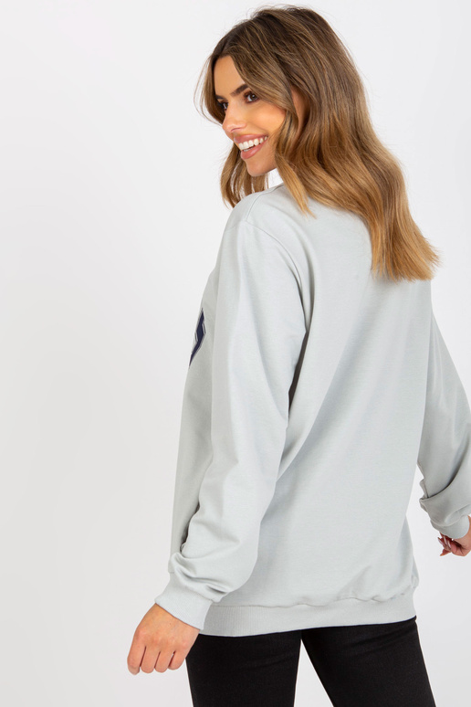 Pelēki tumši zils džemperis bez... Pelēki tumši zils džemperis bez...