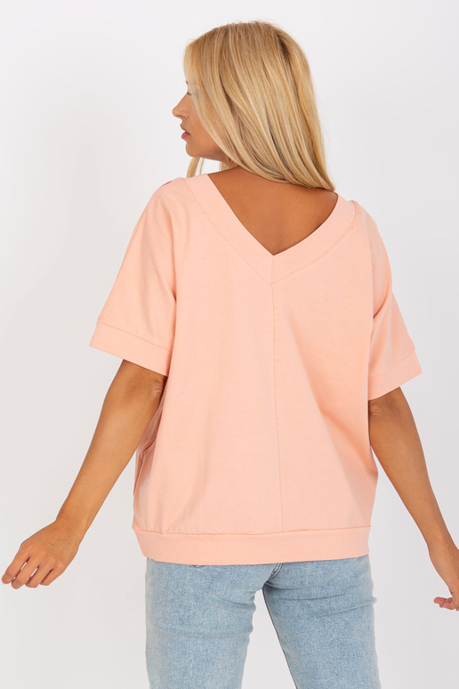 Persiku un rozā oversize kokvilnas... Persiku un rozā oversize kokvilnas...