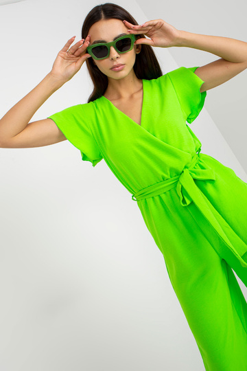 Fluo zaļš kombinezons ar... 2