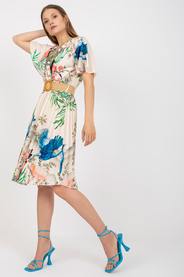 Bēša midi kleita ar...