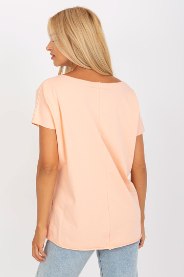 Kokvilnas blūze ar persiku...