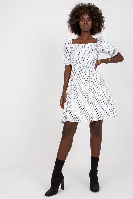 Balta punktveida minikleita ar...