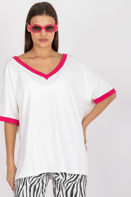 Balta un rozā viskozes ikdienas blūze... Balta un rozā viskozes ikdienas blūze...