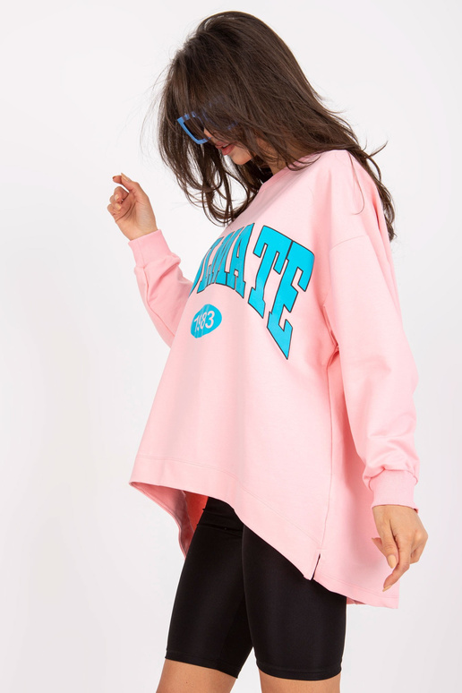 Gaiši rozā un zils oversize džemperis... Gaiši rozā un zils oversize džemperis...