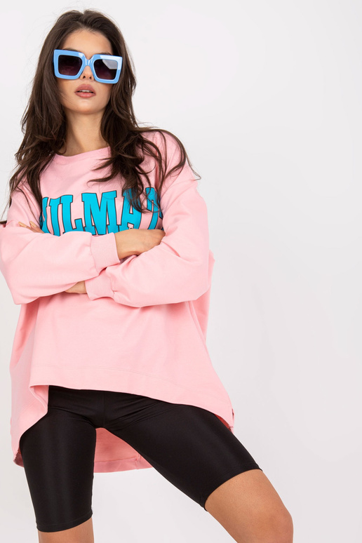 Gaiši rozā un zils oversize džemperis... Gaiši rozā un zils oversize džemperis...