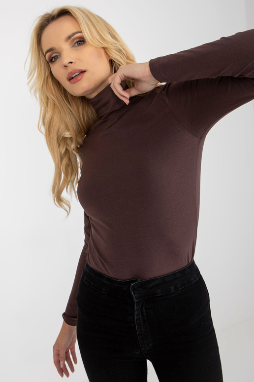 Tumši brūna bruņurupuču blūze no... Tumši brūna bruņurupuču blūze no...