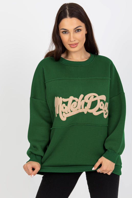 Dunkelgrünes Kapuzen-džemperis ar...