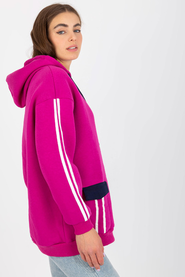 Fuksijas kokvilnas kapuci 2