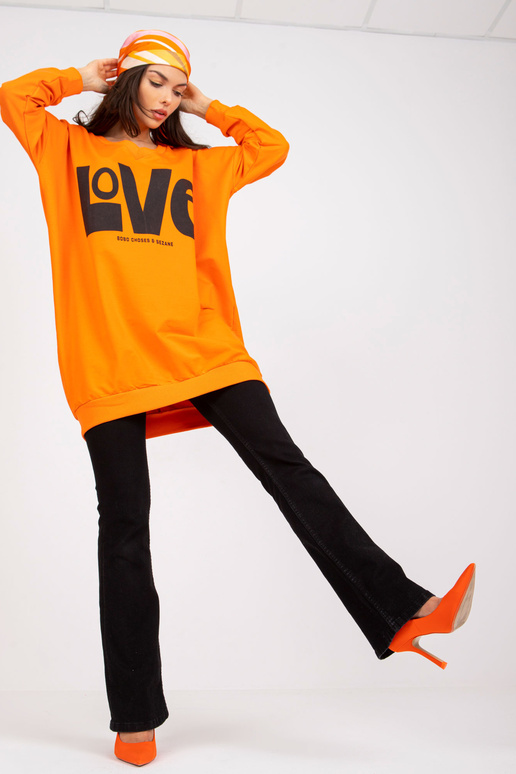 Oranži melns treniņtērps tunka ar...