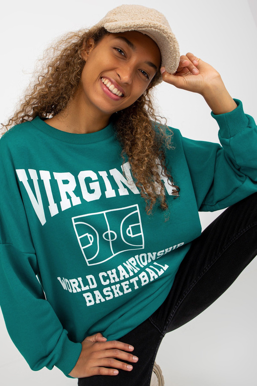 Jūras brīvs sporta krekls ar apdruku...