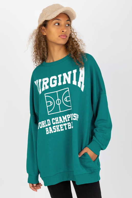 Jūras brīvs sporta krekls ar apdruku...