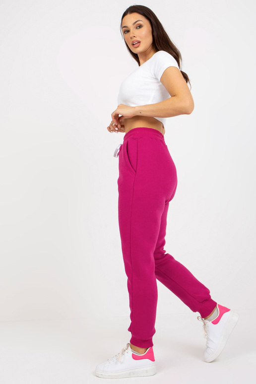 Fuchsiafarbene Jogginghose aus...