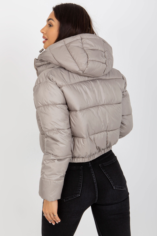 Beigefarbene doppelseitig gesteppte...