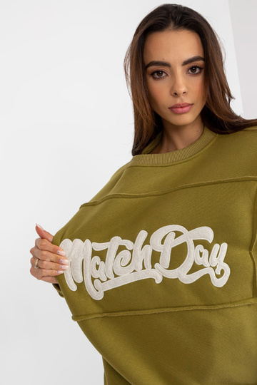 Olivgrünes Kapuzen-Svīteris...