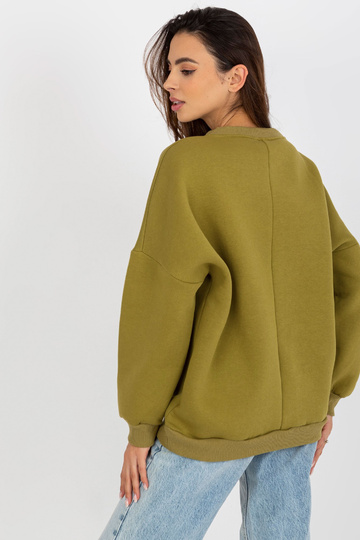 Olivgrünes Kapuzen-Svīteris... 2