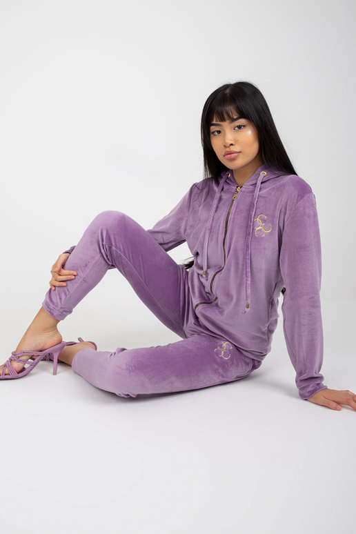 Violeta sieviešu velūra komplekts ar...