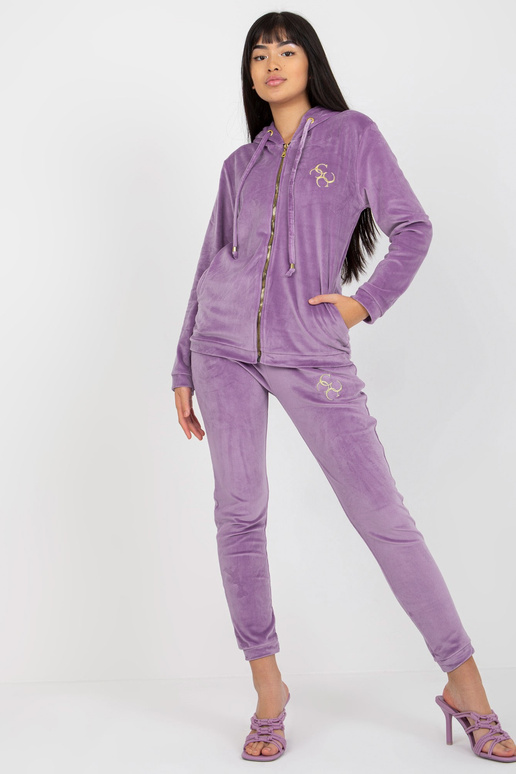 Violeta sieviešu velūra komplekts ar...