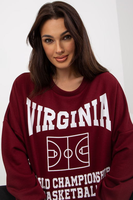 Lockeres Džemperis no Burgunderrot... Lockeres Džemperis no Burgunderrot...