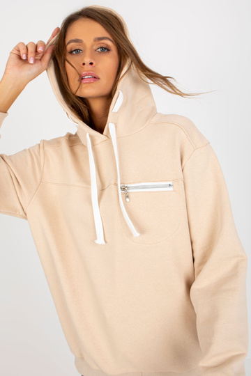 Hellbeiges džemperis ar...