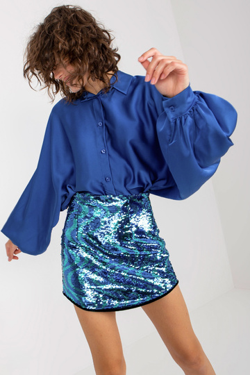 Tumši zils sieviešu krekls... 2