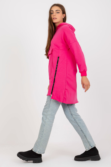 Fluo rozā kokvilnas garais...