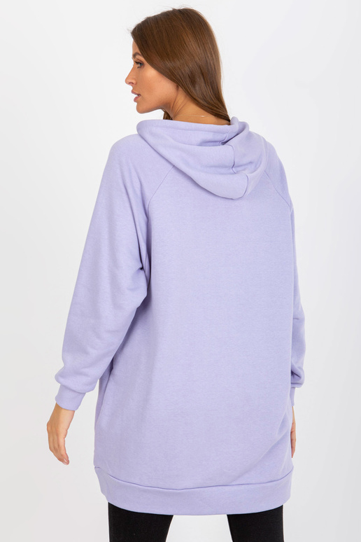 Hellviolettes langes Džemperis ar...