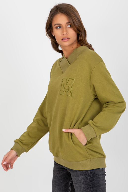 Olive sieviešu džemperis bez kapuces... Olive sieviešu džemperis bez kapuces...