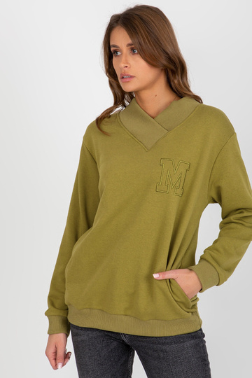 Olive sieviešu džemperis... 2