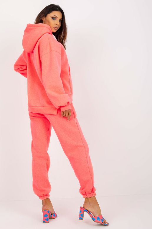 Fluo rozā divdaļīgs oversize sporta...