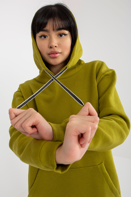 Olive garš sporta krekls ķengurs...