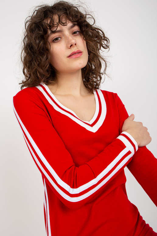 Sarkana midi treniņtērpa kleita ar...