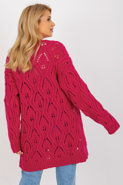 Kardigan-BA-SW-3021.00P-fuksjowy