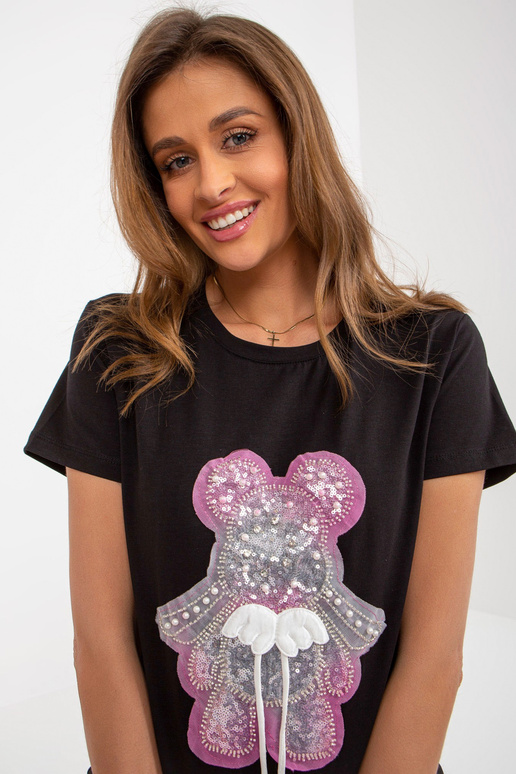 Melns un rozā kokvilnas sieviešu... Melns un rozā kokvilnas sieviešu...