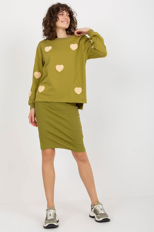 Olīvu ikdienas komplekts ar piegulošu...