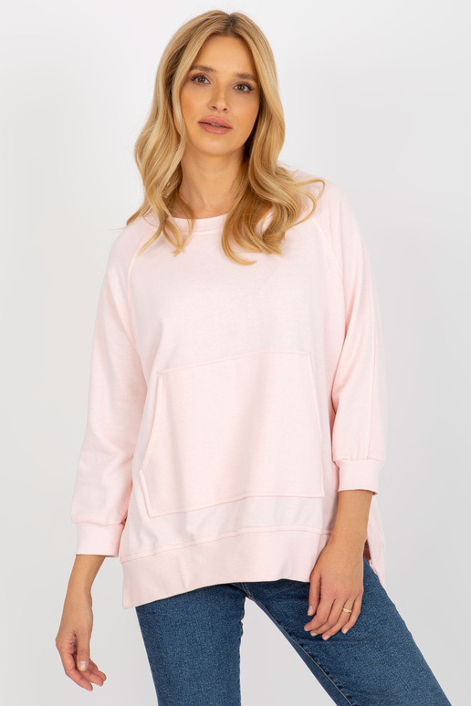 Gaiši rozā sporta krekls pamata...