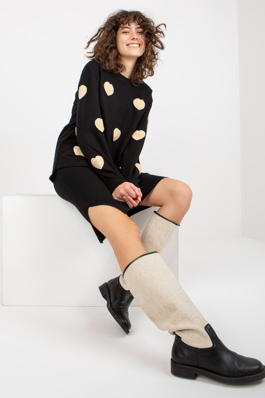 Melns ikdienas komplekts ar...