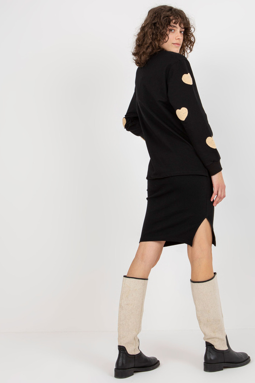 Melns ikdienas komplekts ar...