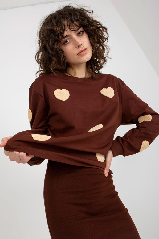 Tumši brūns ikdienas komplekts ar...