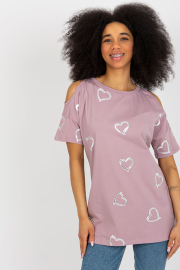 Gaiši violeta kokvilnas...