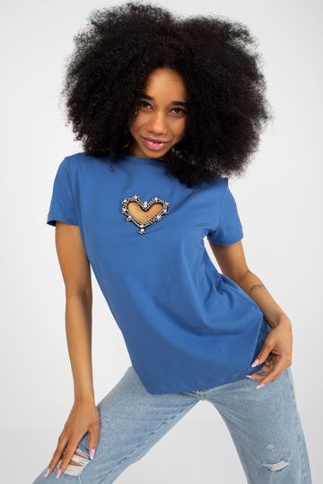 Tumši zils kokvilnas...