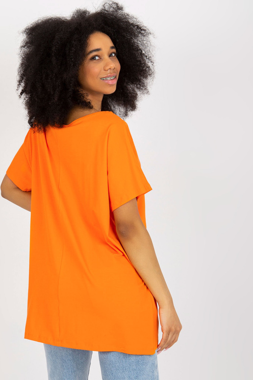 Apelsīnu viskozes pamata blūze ar... Apelsīnu viskozes pamata blūze ar...