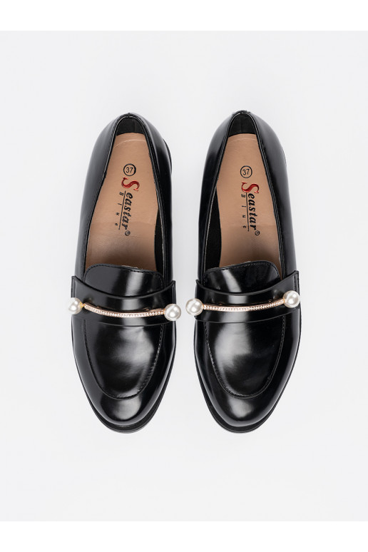 Melns  mokasīni  Melns  mokasīni