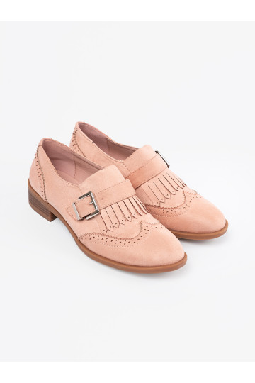 Rozā krāsas  mokasīni  2