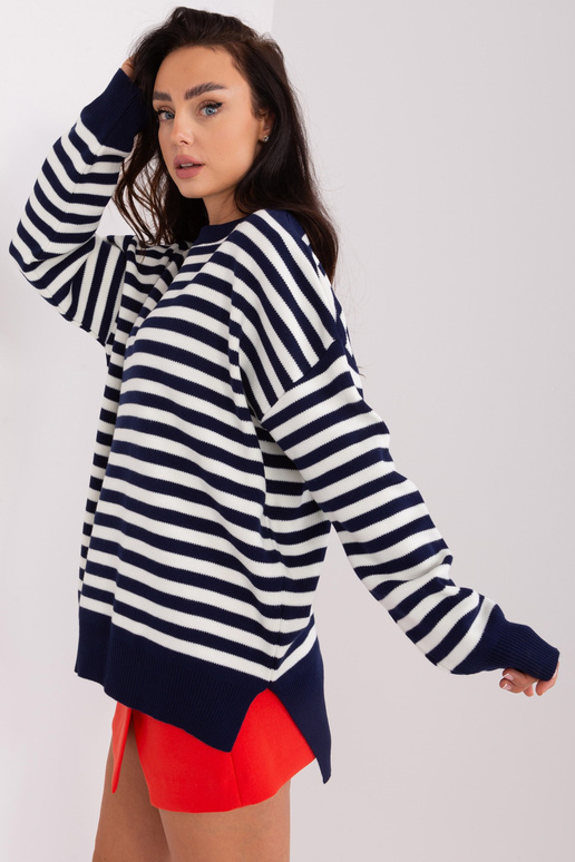 Džemperis-TO-SW-006.07- tumši zils