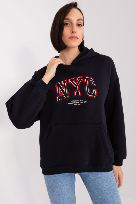 Džemperis-FA-BL-8808.95- tumši zils